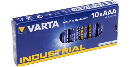 TV, Audio & Foto - Set 10 baterii VARTA industrial, AAA, LR03/MN2400, 4003211111