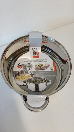 Vas tip sita pentru gatit la abur din oțel inoxidabil Renberg Q3697 24 x 9,5 cm [1]