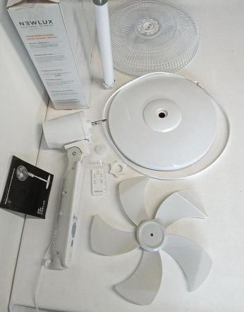 Ventilator cu picior si telecomanda Newlux W550 Smart, 5 pale, Ø40 cm, 3 viteze, oscilant [2]