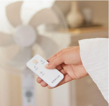 Ventilator cu picior si telecomanda Newlux W550 Smart, 5 pale, Ø40 cm, 3 viteze, oscilant [8]