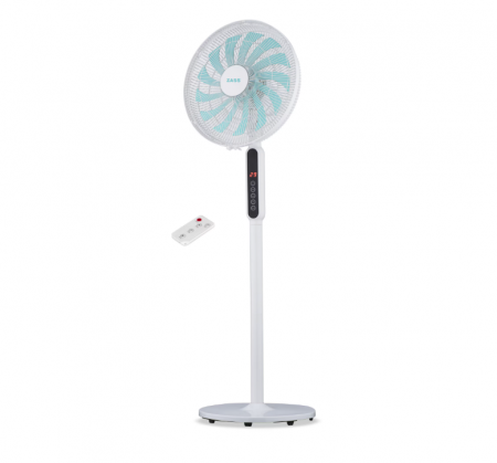 Produse RESIGILATE Zass, Sero si Trisa - Ventilator cu picior Zass ZFTRA 1609, 55 W, 3 trepte viteza