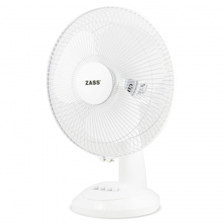 Produse RESIGILATE Zass, Sero si Trisa - Ventilator de birou Zass ZTF 1203, 35 W, 3 viteze, diametru 33 cm