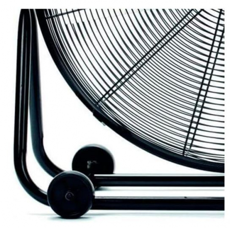 Ventilator industrial de podea Bastilipo Hurricane 140W din oțel inoxidabil cu 3 viteze, negru [5]