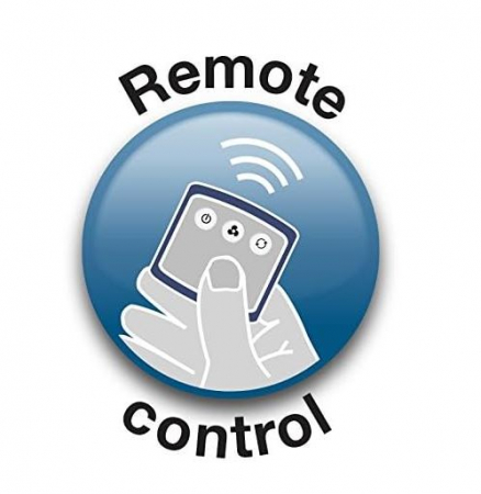 Ventilator tip turn Honeywell HY254E, oscilatie 75 grade, Negru [6]