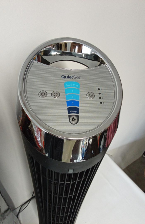 Ventilator tip turn Honeywell HY254E, oscilatie 75 grade, Negru [3]