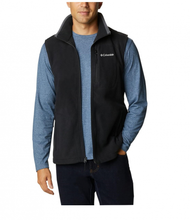 Fashion - Vesta Columbia Fast Trek Fleece pentru barbati, negru, L