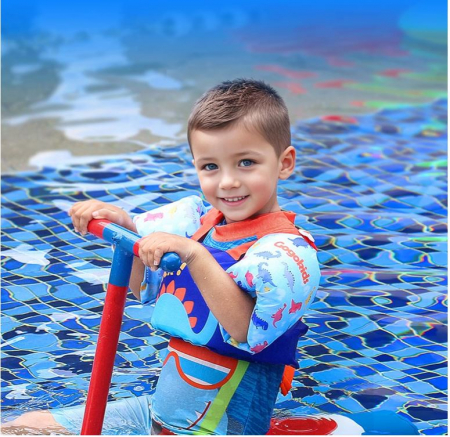 Vestă de înot cu aripioare pentru copii Gogokids, 2-6 ani, 14-23 kg [6]