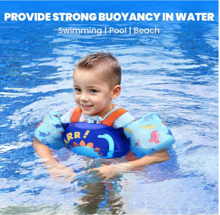 Vestă de înot cu aripioare pentru copii Gogokids, 2-6 ani, 14-23 kg [4]