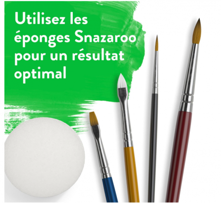 Vopsea alba pentru pictura pe fata Snazaroo, Clown White 250ml [7]