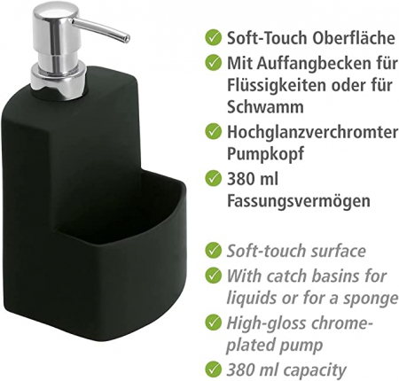 Wenko - Dozator săpun negru [1]