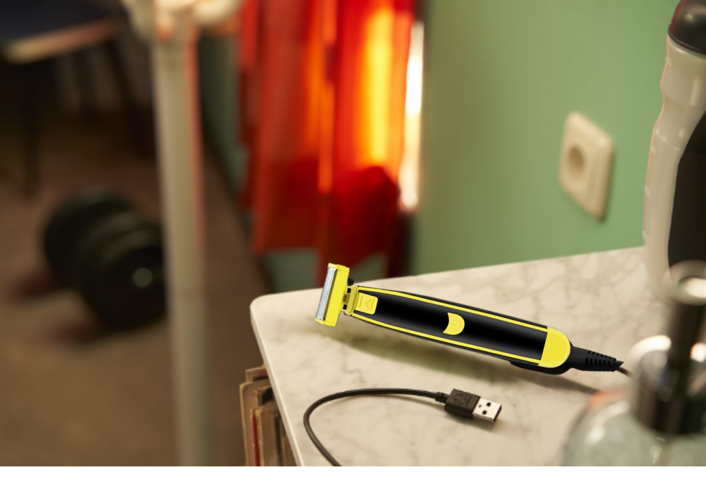 Aparat de Ras Electric Multifunctional, Rezistent la Apa, pentru Intregul Corp si Zona Inghinala, Reincarcabil prin USB, cu 4 Piepteni si Accesorii Incluse [7]