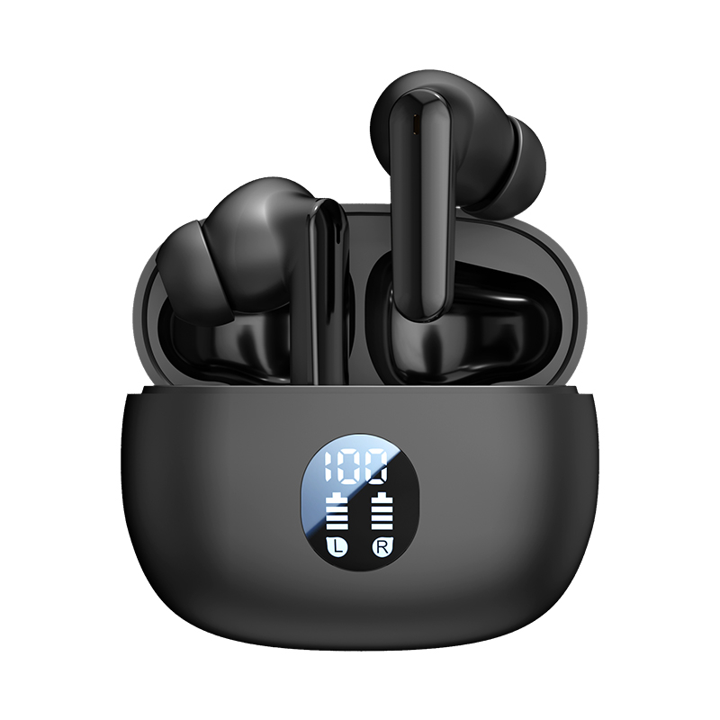 Casti wireless bluetooth 5.4, model M69, 20 ore redare, microfon integrat, 3D stereo, control tactil, design ergonomic, incarcare USB, ideale muzica si apeluri, Negru [1]