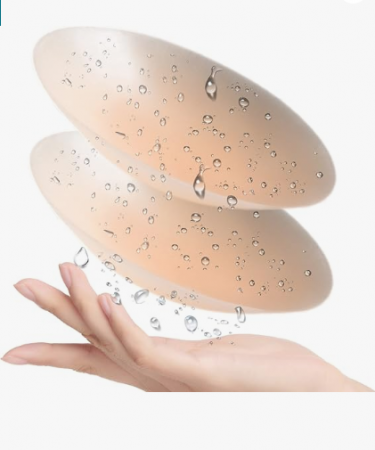 Sutien cu Cupe Autoadezive, Reutilizabile si Impermeabile, Confort Discret pentru Tinute Fara Bretele, confort maxim pentru utilizare zilnica si Ocazii Speciale, 8 CM [4]