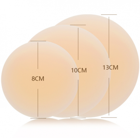 Sutien cu Cupe Autoadezive, Reutilizabile si Impermeabile, Confort Discret pentru Tinute Fara Bretele, confort maxim pentru utilizare zilnica si Ocazii Speciale, 8 CM [5]