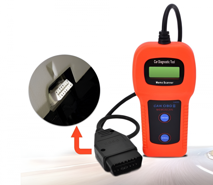 Aparat Diagnoza Auto, Tester Auto Portabil, Afisaj LCD [2]
