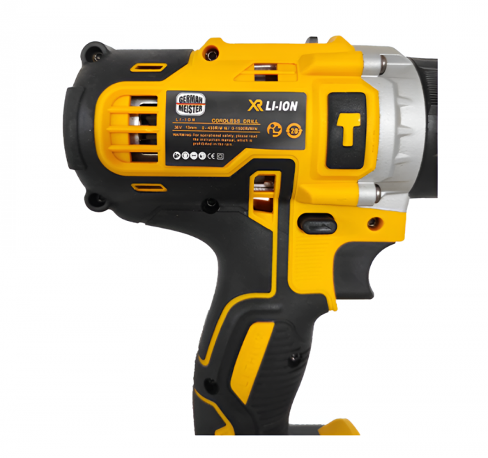 Autofiletanta cu Acumulator, 36 V, 5 AH, Mandrina metalica 13 mm, Accesorii, Valiza de Transport si Depozitare [5]