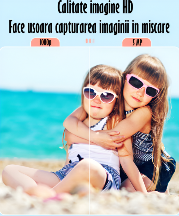 Camera de Supraveghere Video 5MP 2560x1920, Aplicatie Dedicata, Intelligent Tracking, PTZ, WIFI, Lan, AP hotspot, Micro SD, Rotire, Alarma miscare, Interior si Exterior [9]
