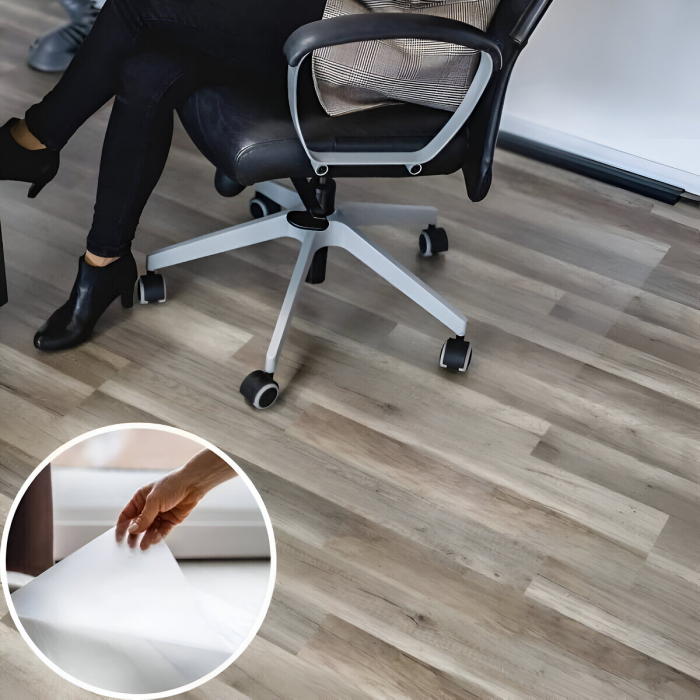 Covoras Protectie Pardoseala,  Aspect Mat, Transparent, 140x100 Cm [12]