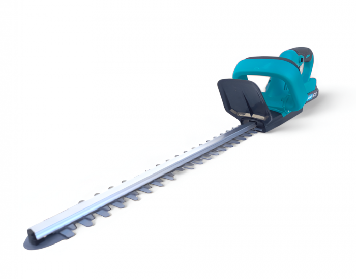 Foarfeca Profesionala pentru Tuns Gard viu si Arbusti, Cu 1 Acumulator, 36V 5AH, Lama 50 cm, Maner Ajustabil, Distanta Dinti 17 mm, Angrenaj Metalic, Culoare Albastru [6]