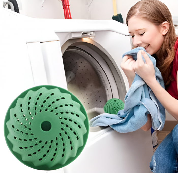 Minge pentru Masina de Spalat, Reduce Depunerile de Calcar si Rugina, Elimina Mirosurile Neplacute si Bacteriile, 1500 Spalari, Verde [5]