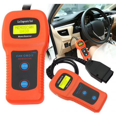 Aparat Diagnoza Auto, Tester Auto Portabil, Afisaj LCD [5]