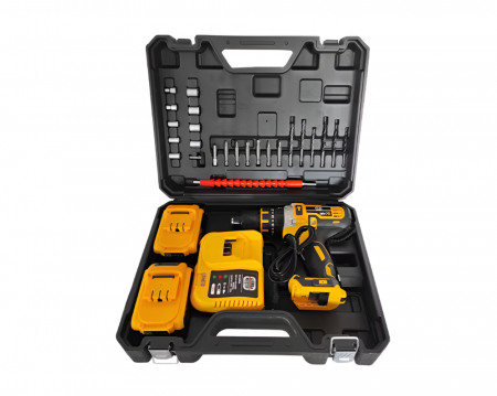 Scule multifunctionale si accesorii - Autofiletanta cu Acumulator, 36 V, 5 AH, Mandrina metalica 13 mm, Accesorii, Valiza de Transport si Depozitare