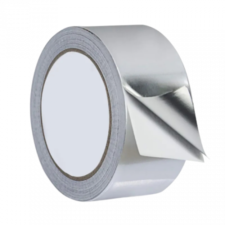 Adezivi si benzi adezive - Banda Adeziva Pentru Etansare, Flexibila, Antistropi, Izolatie Termica, din Folie Aluminiu, 5 cm x 10m