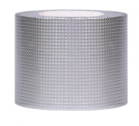 Adezivi si benzi adezive - Banda Adeziva pentru reparatii, eSimplu®, cu Finisaj din Aluminiu, Rezistenta la Apa, Aderenta Sporita, 15cm Latime