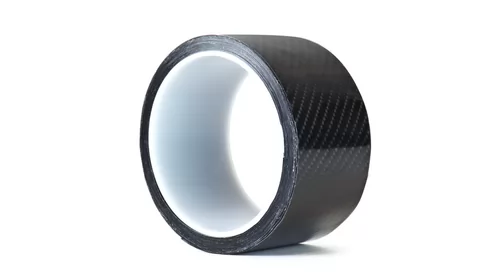 Toate Categoriile - Banda Protectie Auto, din Carbon, Pentru Prag, Usa, Bara, Bord, Impermeabila, Tuning Auto, 5cm x 5m