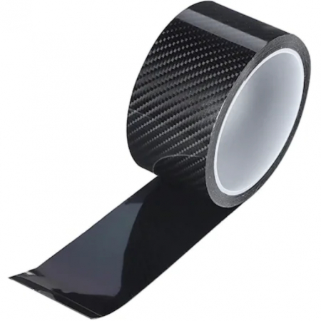 Toate Categoriile - Banda Protectie Auto, din Carbon, Pentru Prag, Usa, Bara, Bord, Impermeabila, Tuning Auto, 7cm x 3m