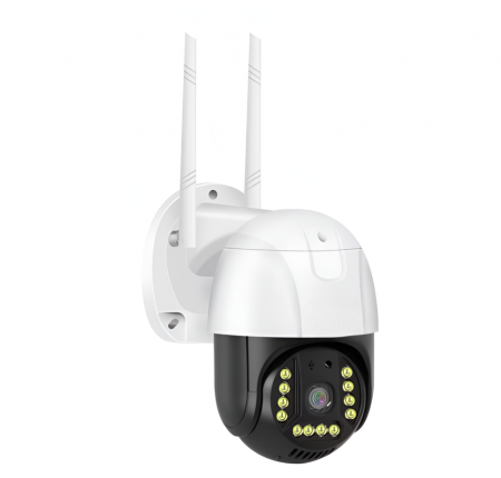 Scule multifunctionale si accesorii - Camera de Supraveghere Video 5MP 2560x1920, Aplicatie Dedicata, Intelligent Tracking, PTZ, WIFI, Lan, AP hotspot, Micro SD, Rotire, Alarma miscare, Interior si Exterior