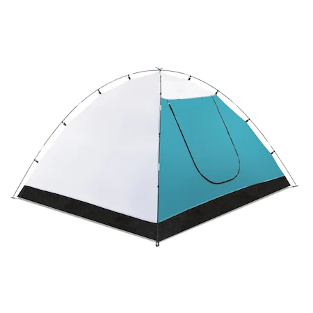 Cort camping 4 persoane, Bestway, poliester, (210 + 100) x 240 x 128 cm [4]