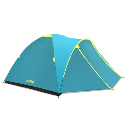Cort camping 4 persoane, Bestway, poliester, (210 + 100) x 240 x 128 cm [5]