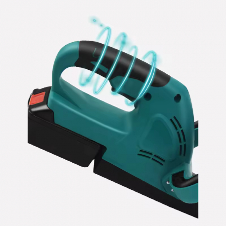 Foarfeca Profesionala pentru Tuns Gard viu si Arbusti, Cu 1 Acumulator, 36V 5AH, Lama 50 cm, Maner Ajustabil, Distanta Dinti 17 mm, Angrenaj Metalic, Culoare Albastru [8]