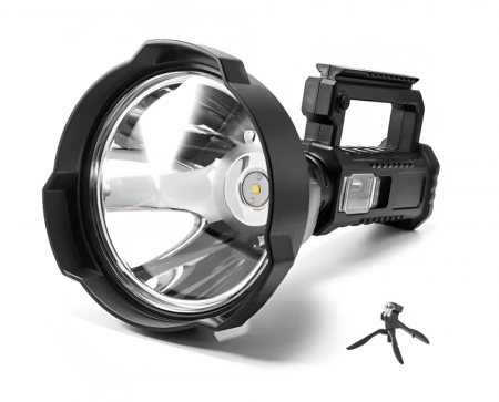 Lanterna LED  pentru Pescuit sau Camping, Reincarcabila, functie PowerBank, 4 Moduri Iluminare, Trepied Inclus [2]