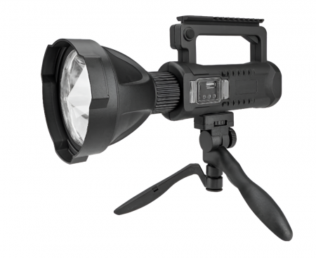 Lanterne - Lanterna LED  pentru Pescuit sau Camping, Reincarcabila, functie PowerBank, 4 Moduri Iluminare, Trepied Inclus