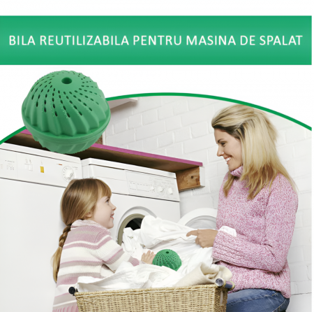 Minge pentru Masina de Spalat, Reduce Depunerile de Calcar si Rugina, Elimina Mirosurile Neplacute si Bacteriile, 1500 Spalari, Verde [7]