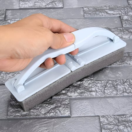 Mini Mop de Curatare, Tip Perie, cu Burete, Pliabil, Ergonomic, Albastru [5]
