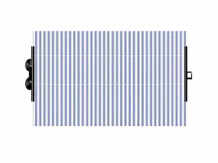 Parasolare auto - Parasolar Auto Retractabil, Fixare Prin Ventuze, Aluminiu, Universal