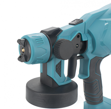 Pistol de Vopsit Electric Profesional, Fara Fir, 120W, 21V, Cu 2 Baterii Li-Ion, capacitate 800 ml [3]