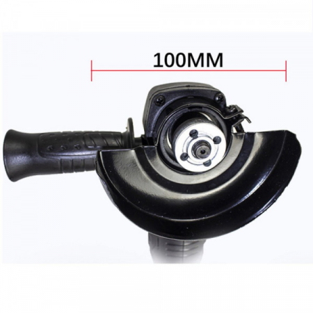 Polizor Unghiular fara Fir, 2 Acumulatori Inclusi, 300 W, 24 V, Diametru Taiere 100mm, Negru [8]