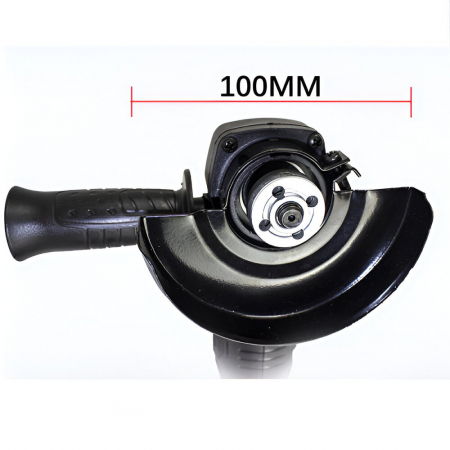Polizor Unghiular fara Fir, 2 Acumulatori Inclusi, 300 W, 24 V, Diametru Taiere 100mm, Negru [1]