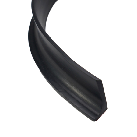 Casa & Gradina - Prag de dus autoadeziv, flexibil, pentru cabina de dus, rezistent la mucegai, impermeabil, silicon, negru, 1.5 m, model 90°