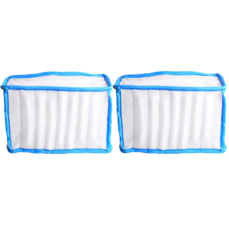 Curatenie, Oragenizare si Depozitare - Set 2 saci pentru spalat incaltamintea, bare de protectie din spuma, 33 x 19 cm