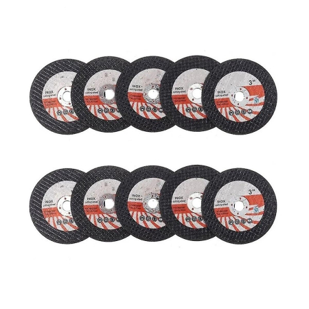 Casa & Gradina - Set de 10 discuri pentru mini flex/polizor, dimensiune 76 mm, pentru polizor electric