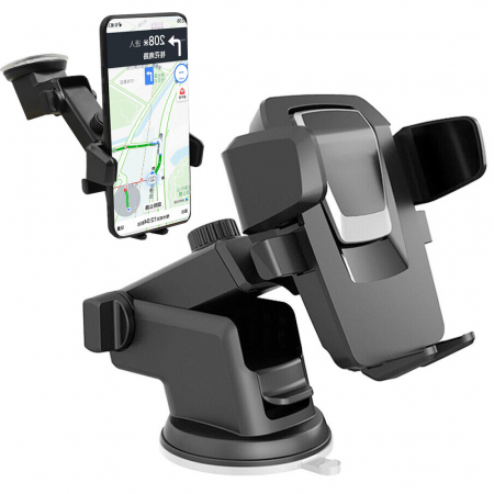Suport Auto Pentru Telefon, Marime Tefelon Universala, Negru [9]