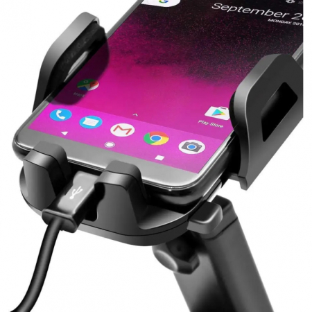 Suport Auto pentru Telefon, Montare pe Parbriz sau Bord, Reglare 360°, Universal, Negru [5]