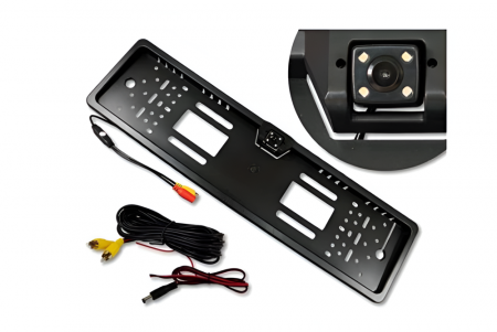 Suporturi auto - Suport Numar Auto Cu Camera Video Marsarier Cu Night Vision, Unghi Larg De Filmare 170 Grade, Rezolutie 628 x 586