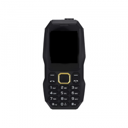 Laptop, Tablete & Telefoane - Telefon cu Butoane, eSimplu®, Baterie 2800 mAh, Dual SIM, FM Radio, Lanterna, Card SD, Negru, Ultra-Rezistent