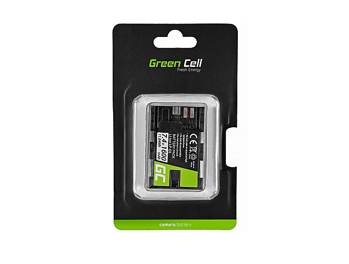Acumulator camera compatibil Canon LP-E6 li-ion 7.4V 1600mah Green Cell CB37 [4]